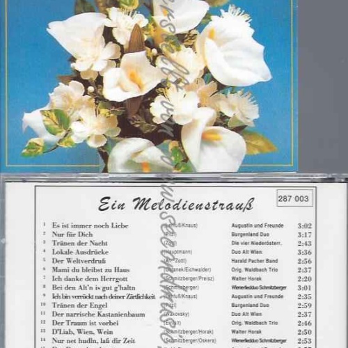 CD--Ein Melodienstraß Vom Wienerlied zum volkstümlichen Schlager /Waldbach Trio/
