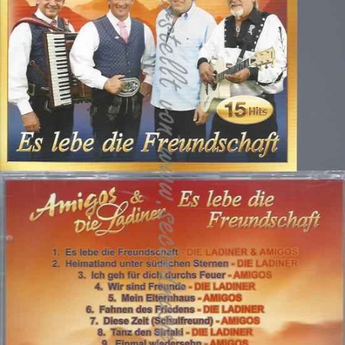 CD--Amigos & Ladiner Es lebe die Freundschaft