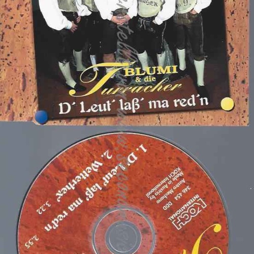 CD-- Blumi & die Turracher D'Leut laß ma red'n