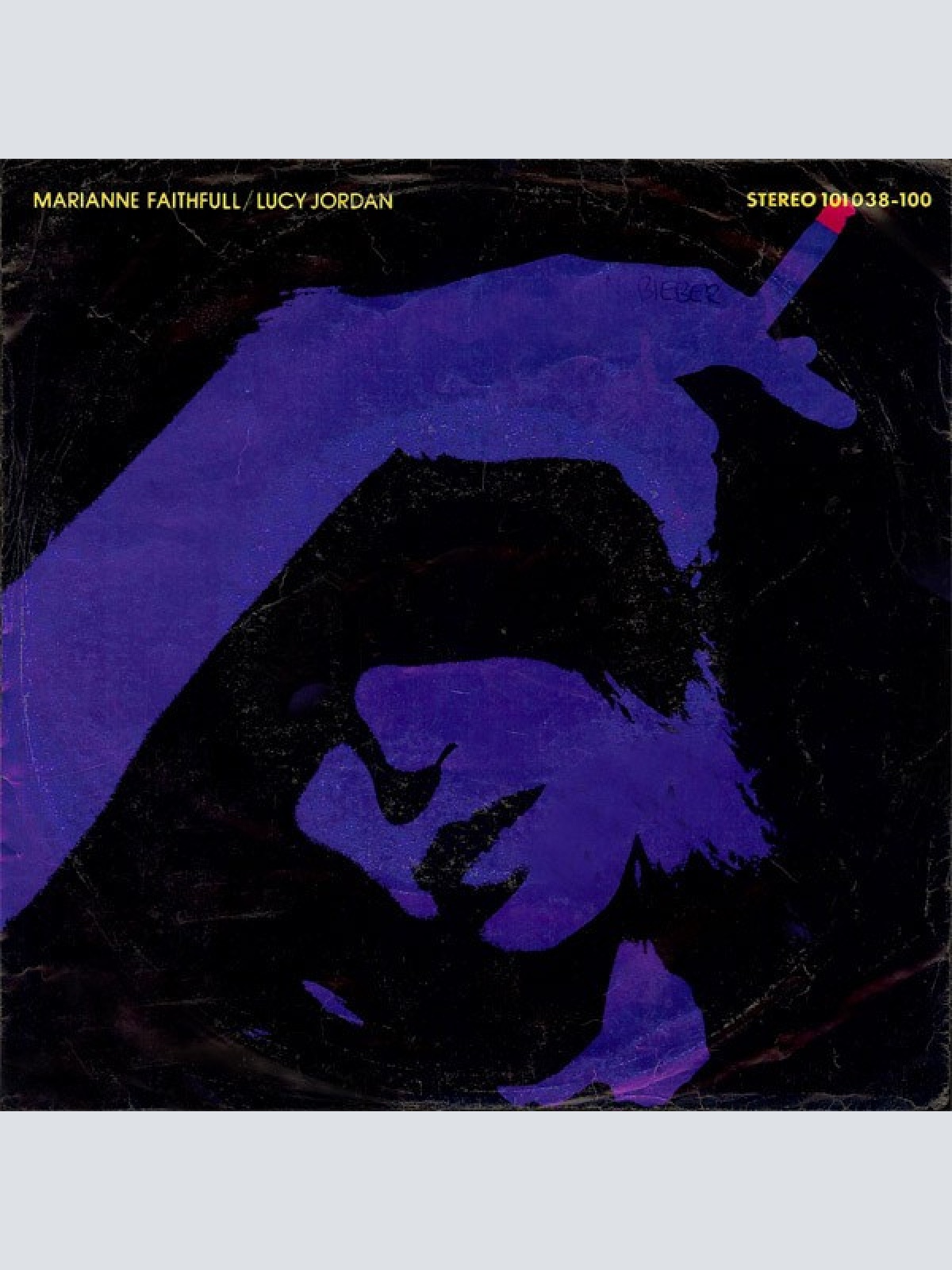 7", Single Marianne Faithfull - Lucy Jordan