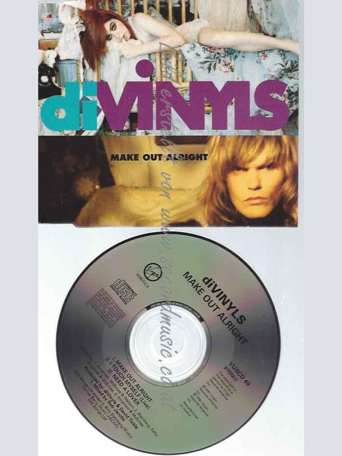 CD--DIVINYLS--MAKE OUT ALRIGHT