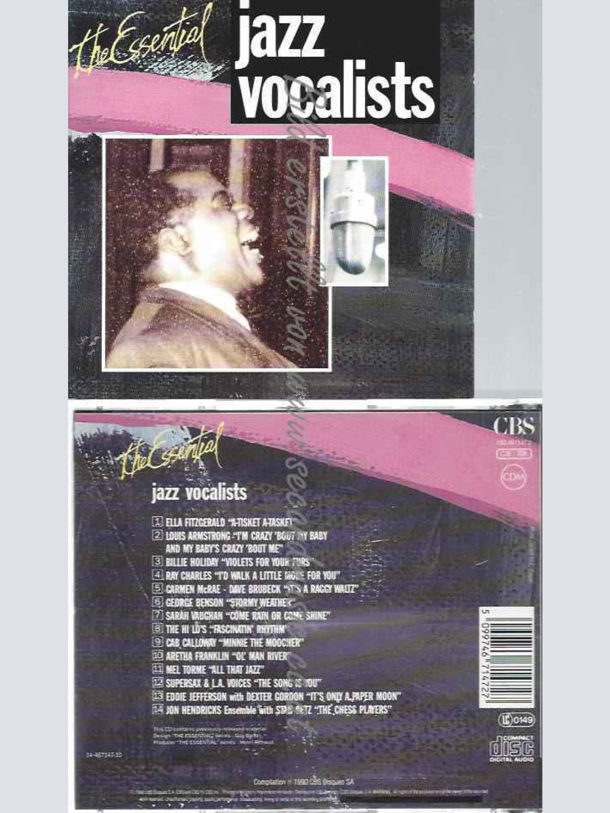 CD--VARIOUS--ESSENTIAL JAZZ VOCAL