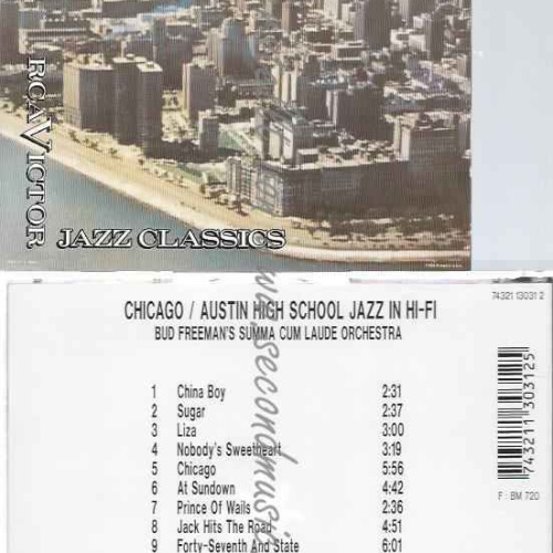 CD--USTIN HIGH SCHOOL JAZ/ BUD FREEMAN--CHICAGO