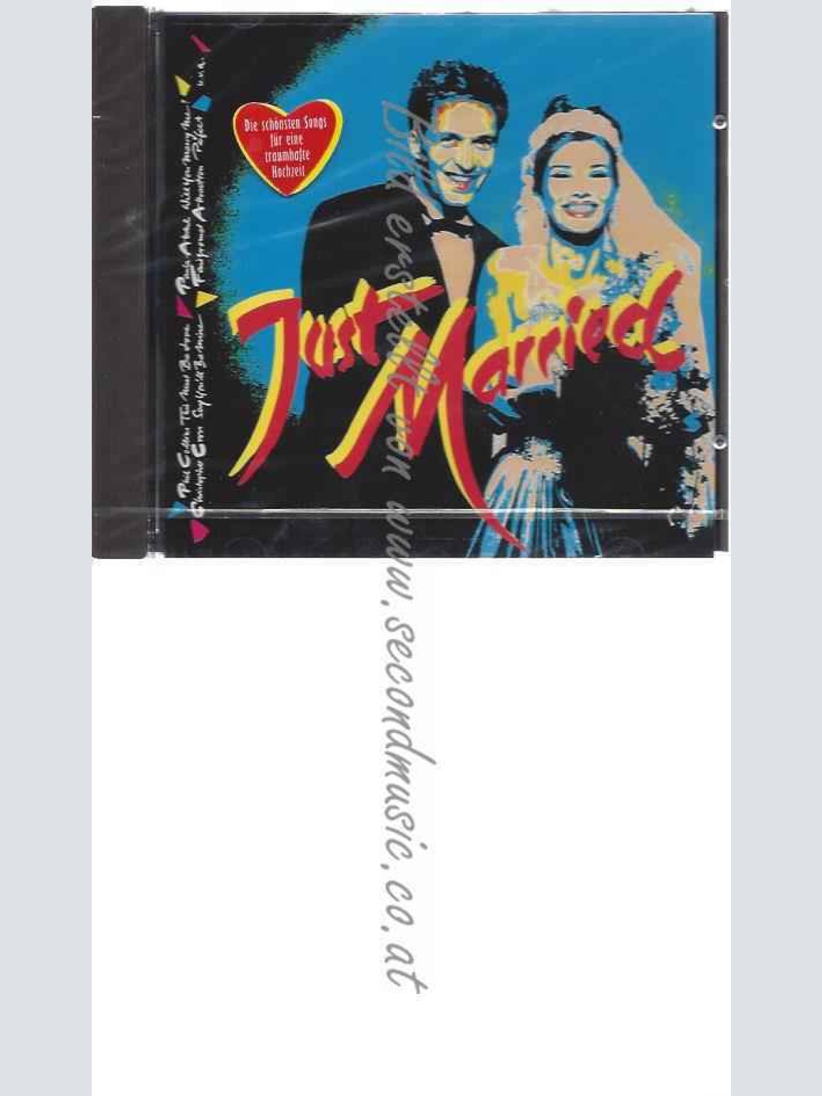 CD--PAULA ABDUL, EARTH WIND & FIRE, ET AL.--JUST MARRIED (1992)