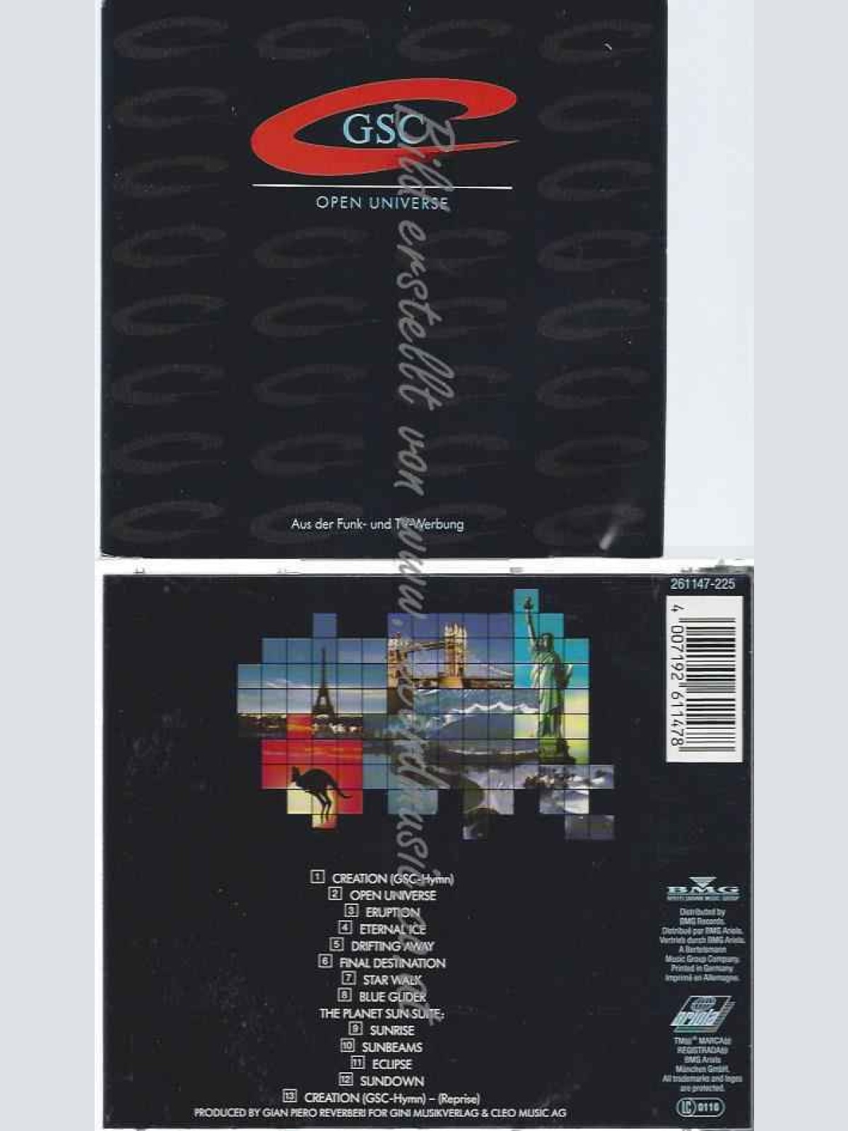 CD--GSC--OPEN UNIVERSE