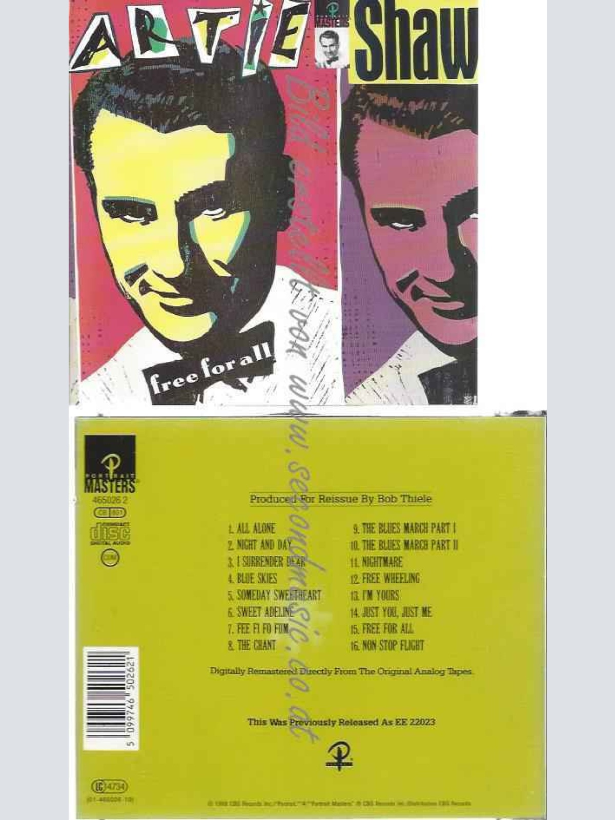 CD--ARTIE SHAW--ARTE SHAW