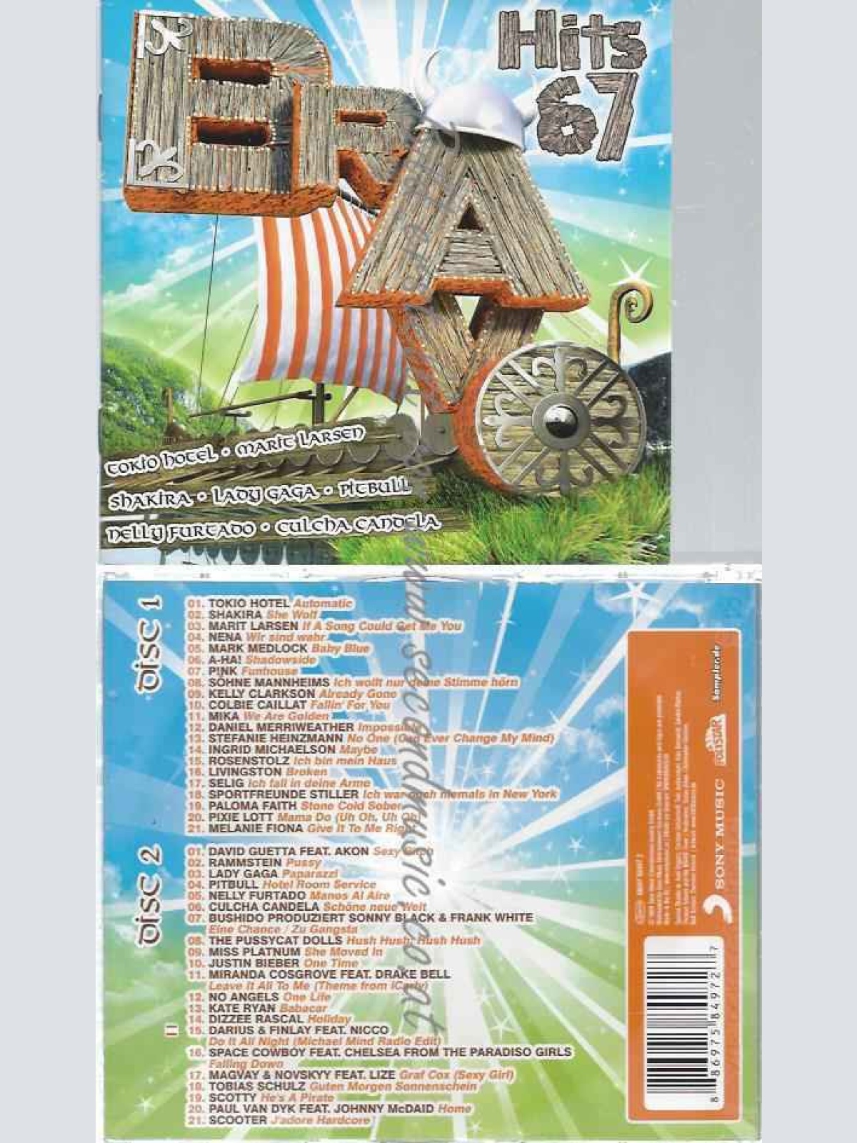 CD--VARIOUS--BRAVO HITS 67