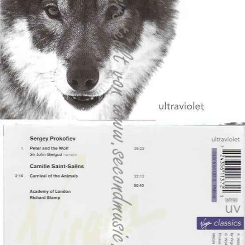 CD--ARNEVAL D.TIERE/ GIELGUD, STAMP, ET AL.--PETER &D.WOLF