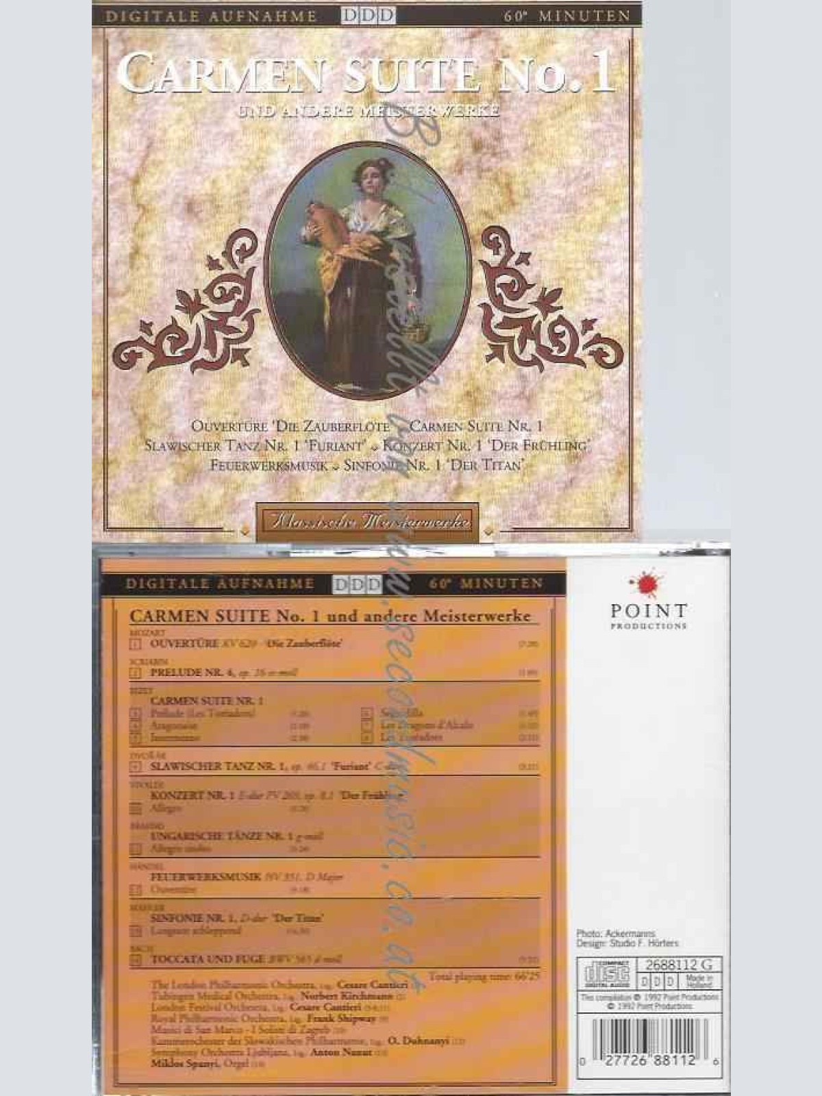 CD--LPO, CANTIERI, ET AL.--CARMEN SUITE NO.1 UND ANDERE MEISTERWERKE