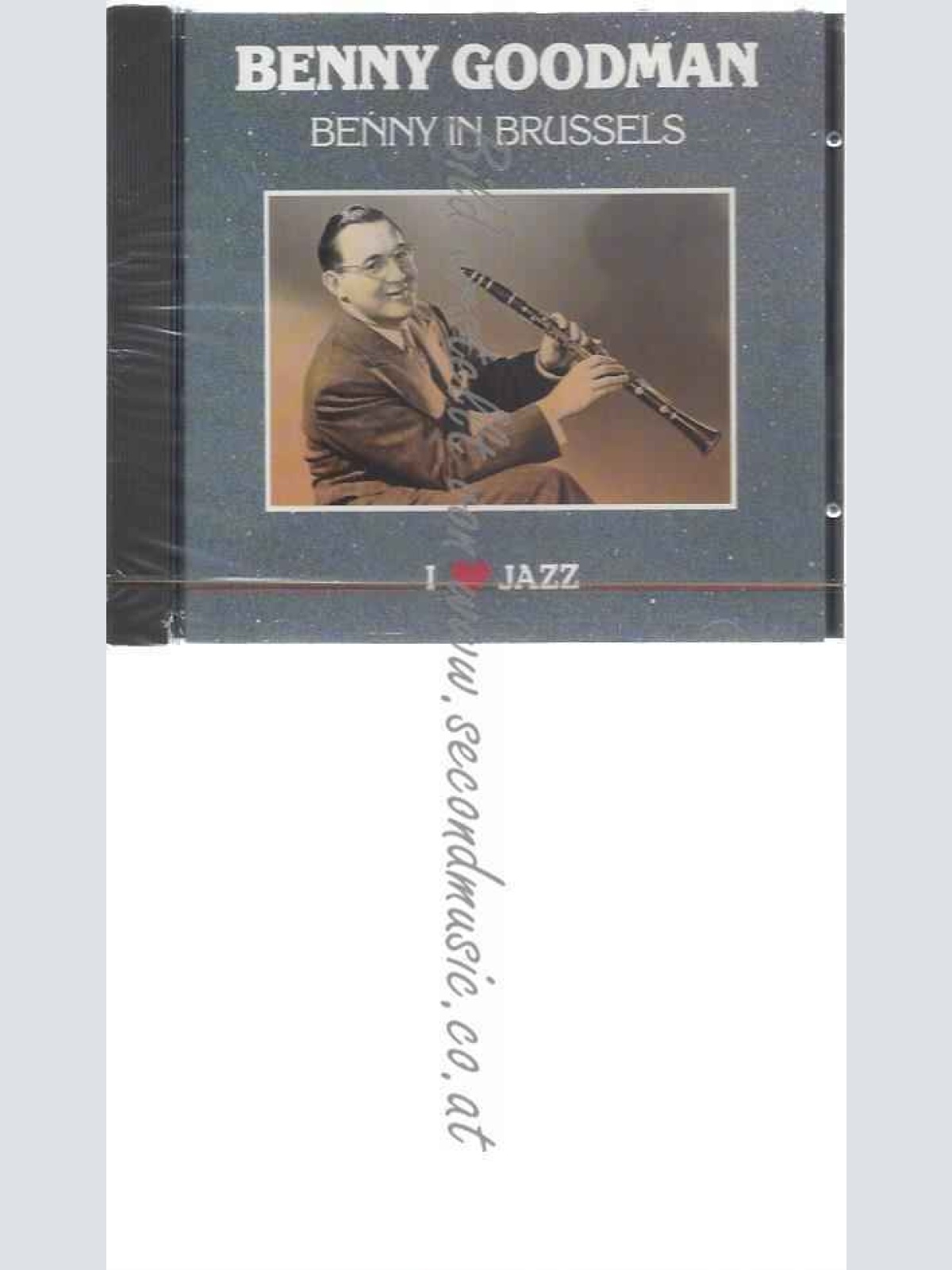CD--BENNY GOODMAN--BENNY IN BRUSSELS
