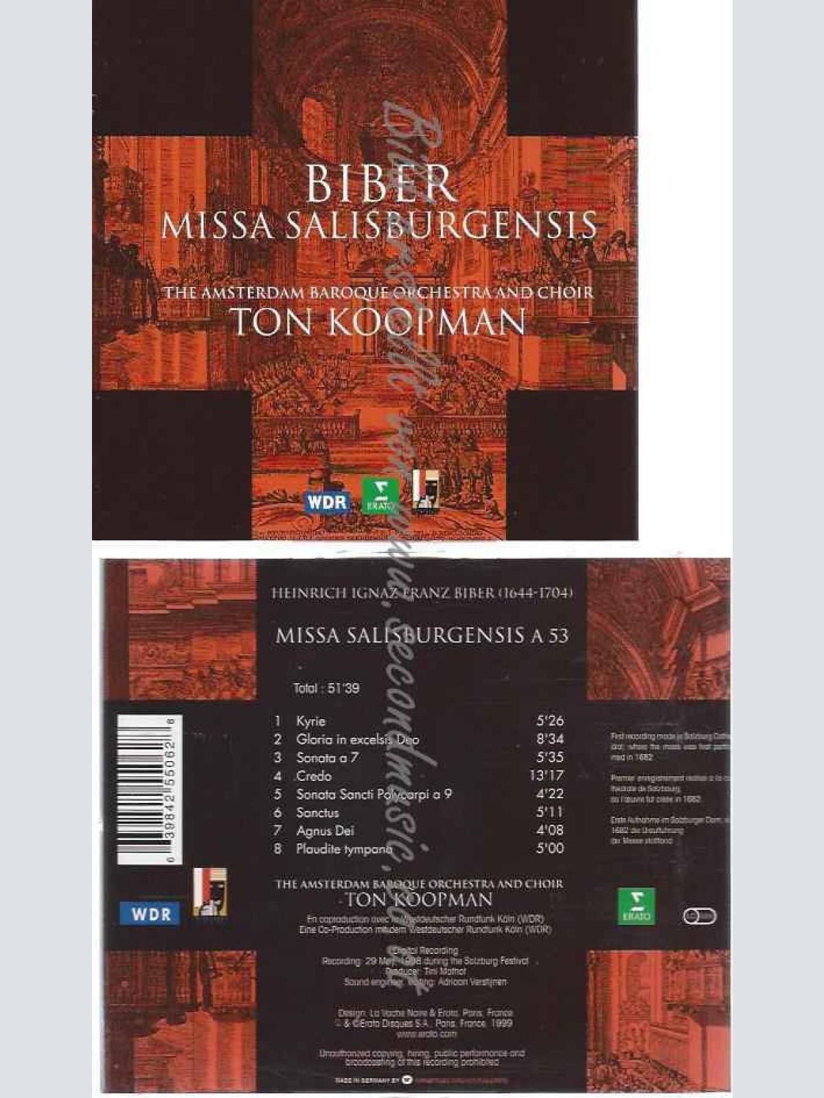 CD--KOOPMAN,TON, ABO, ET AL.--MISSA SALISBURGENSIS