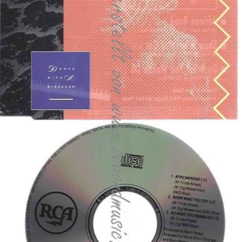 CD--DANCE WITH A STRANGER--AFRICAN ROAD (3 TRACKS, 1989)