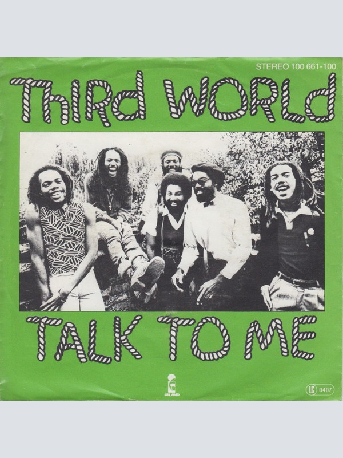 7", Single Third World - Talk To Me