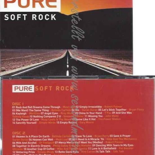 CD--VARIOUS--PURE SOFT ROCK