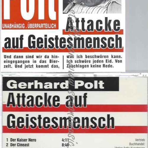 CD--GERHARD POLT--ATTACKE AUF GEISTESMENSCH
