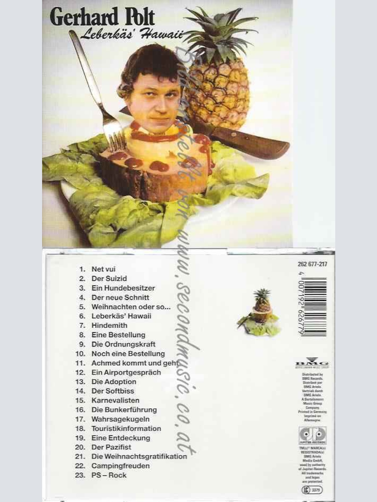 CD--GERHARD POLT--LEBERKÄS' HAWAII