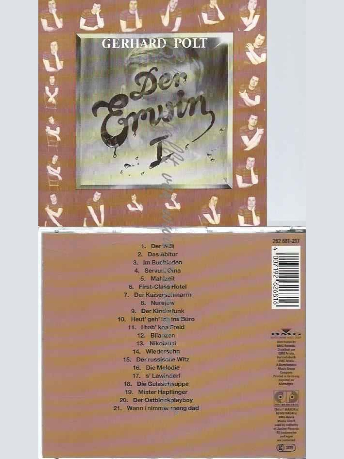 CD--GERHARD POLT--DER ERWIN I