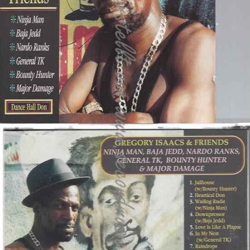CD--GREGORY ISAACS--GREGORY ISAACS & FRIENDS