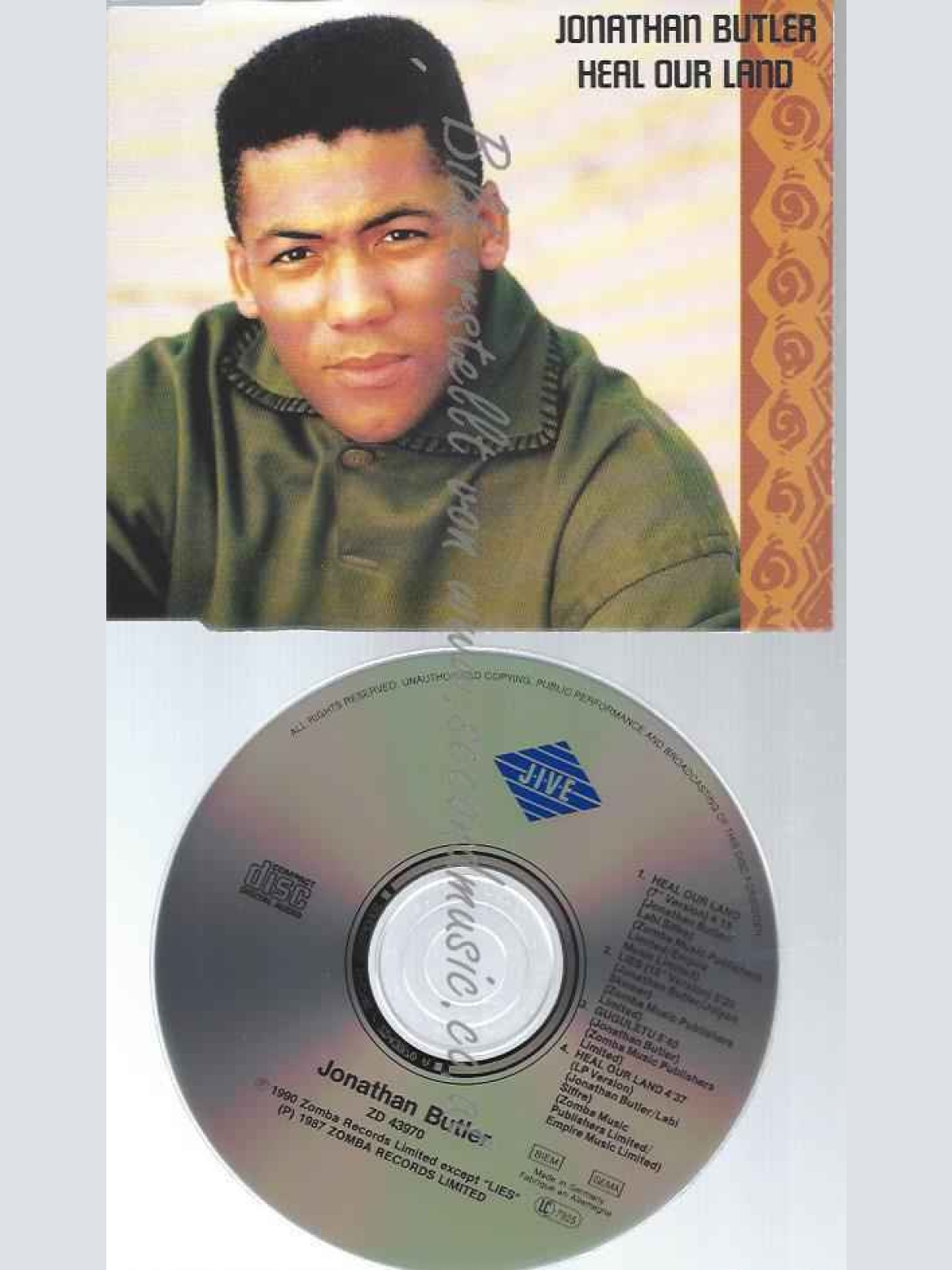 CD--JONATHAN BUTLER UND LUCA CARBONI--HEAL OUR LAND