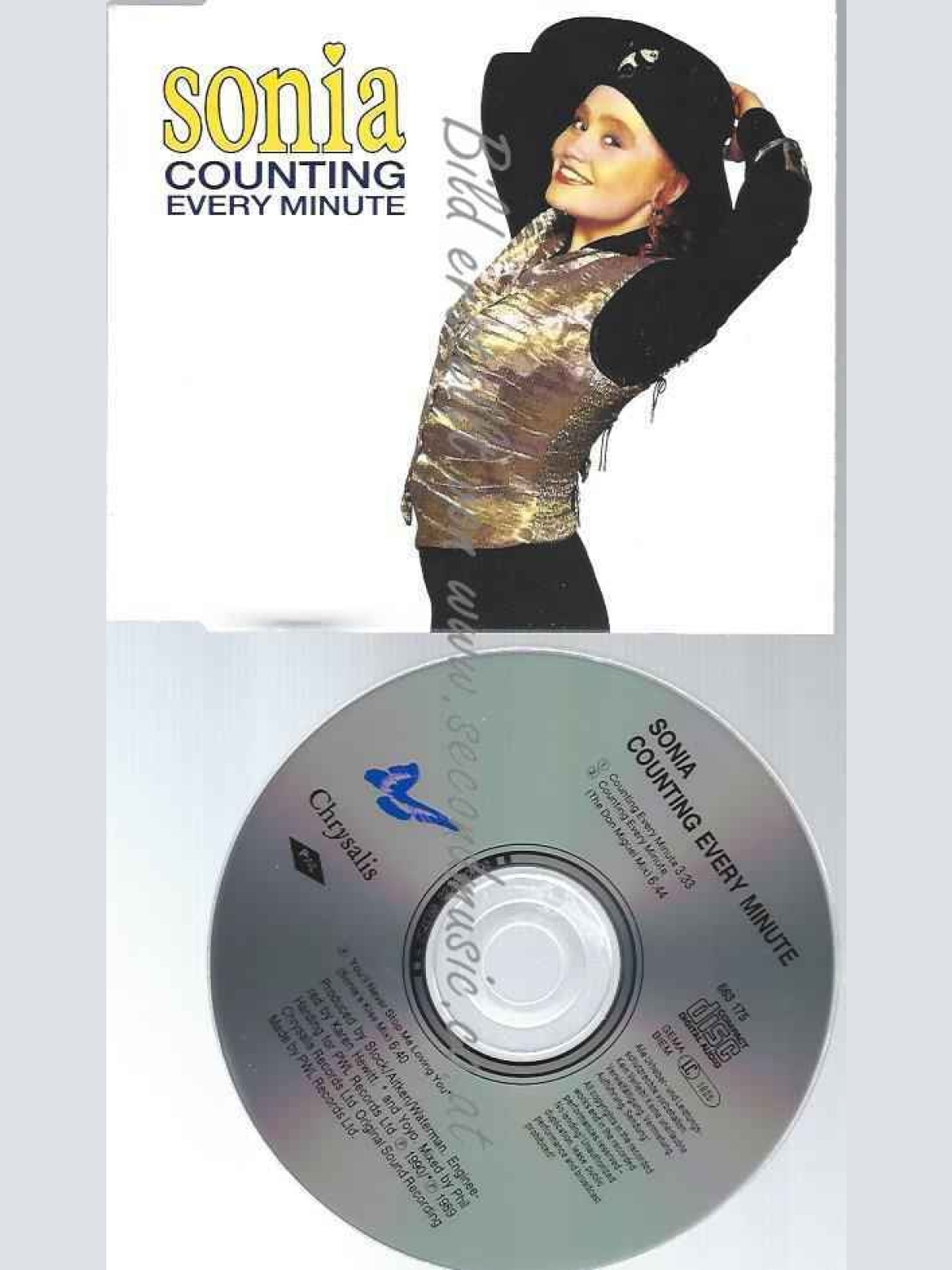 CD--SONIA--COUNTING EVERY MINUTE