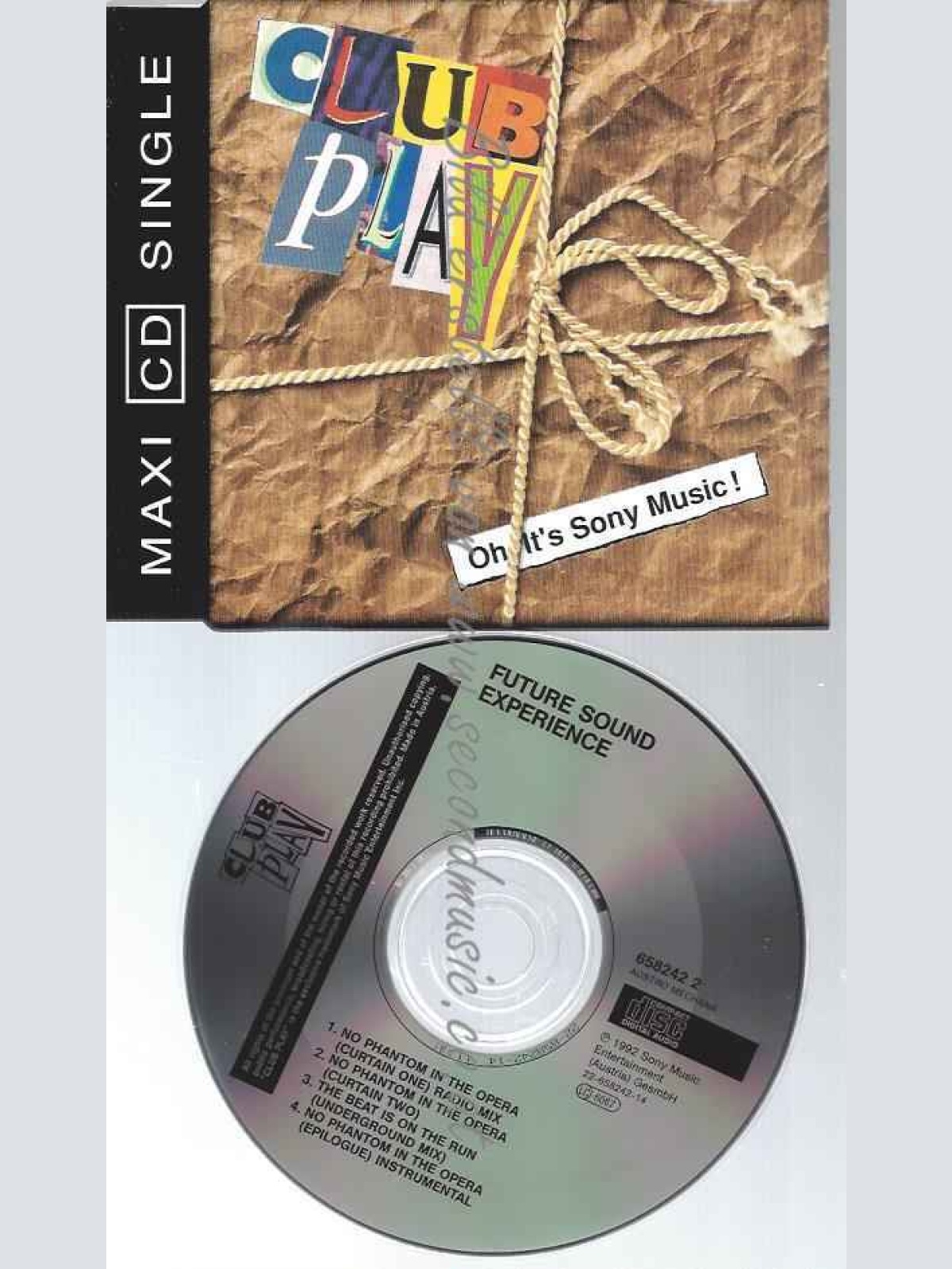 CD--FUTURE SOUND EXPERIENCE--NO PHANTOM IN THE OPERA