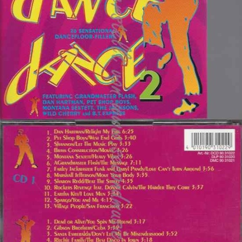 CD--DAN HARTMAN, PET SHOP BOYS, ET AL.--DANCE DANCE DANCE 2
