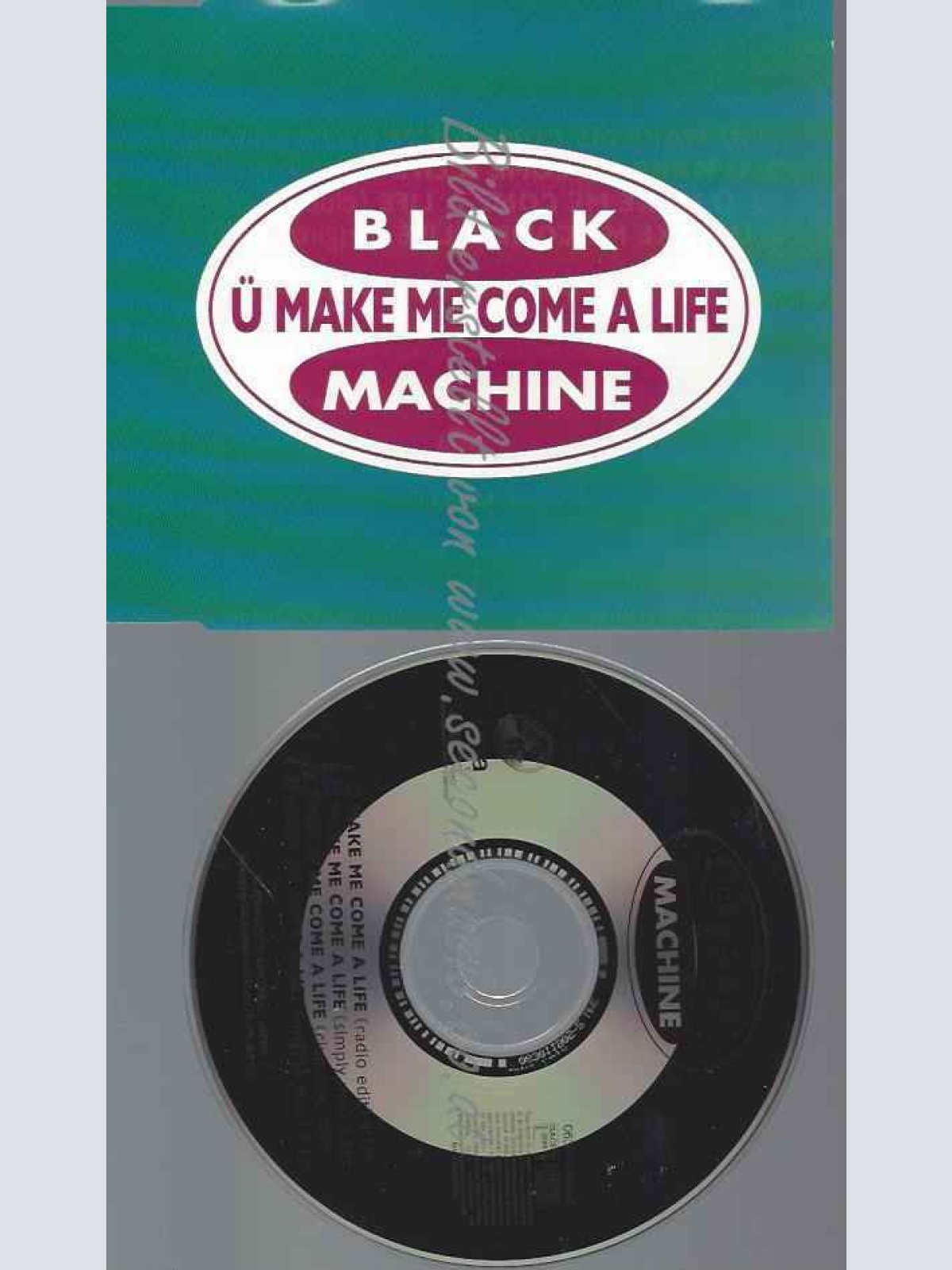 CD--BLACK MACHINE--Ü MAKE ME COME A LIFE