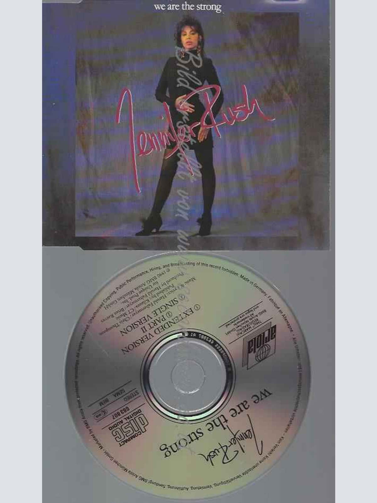 CD--RUSH, JENNIFER UND DIVERSE--WE ARE THE STRONG [SINGLE-CD]