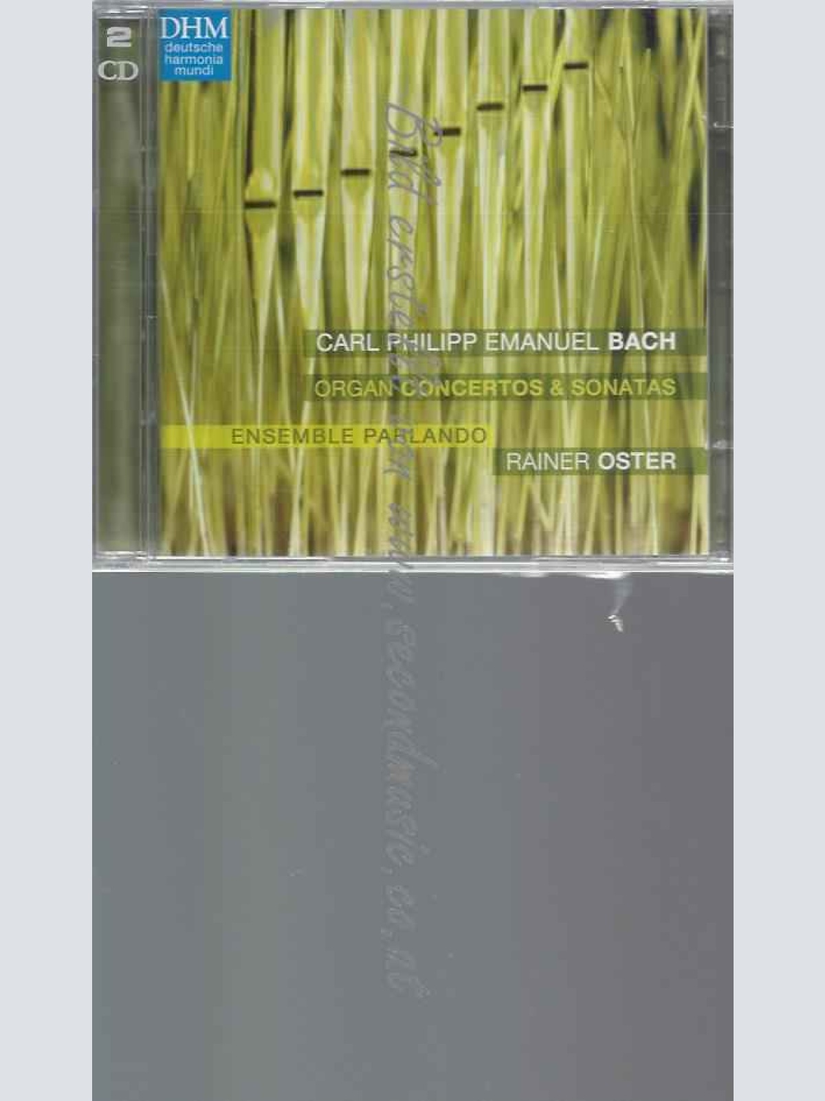 CD--ORGELKONZERTE/ RAINER OSTER, CARL PHILIPP EMANUEL BACH, ET AL.--ORGAN WORKS