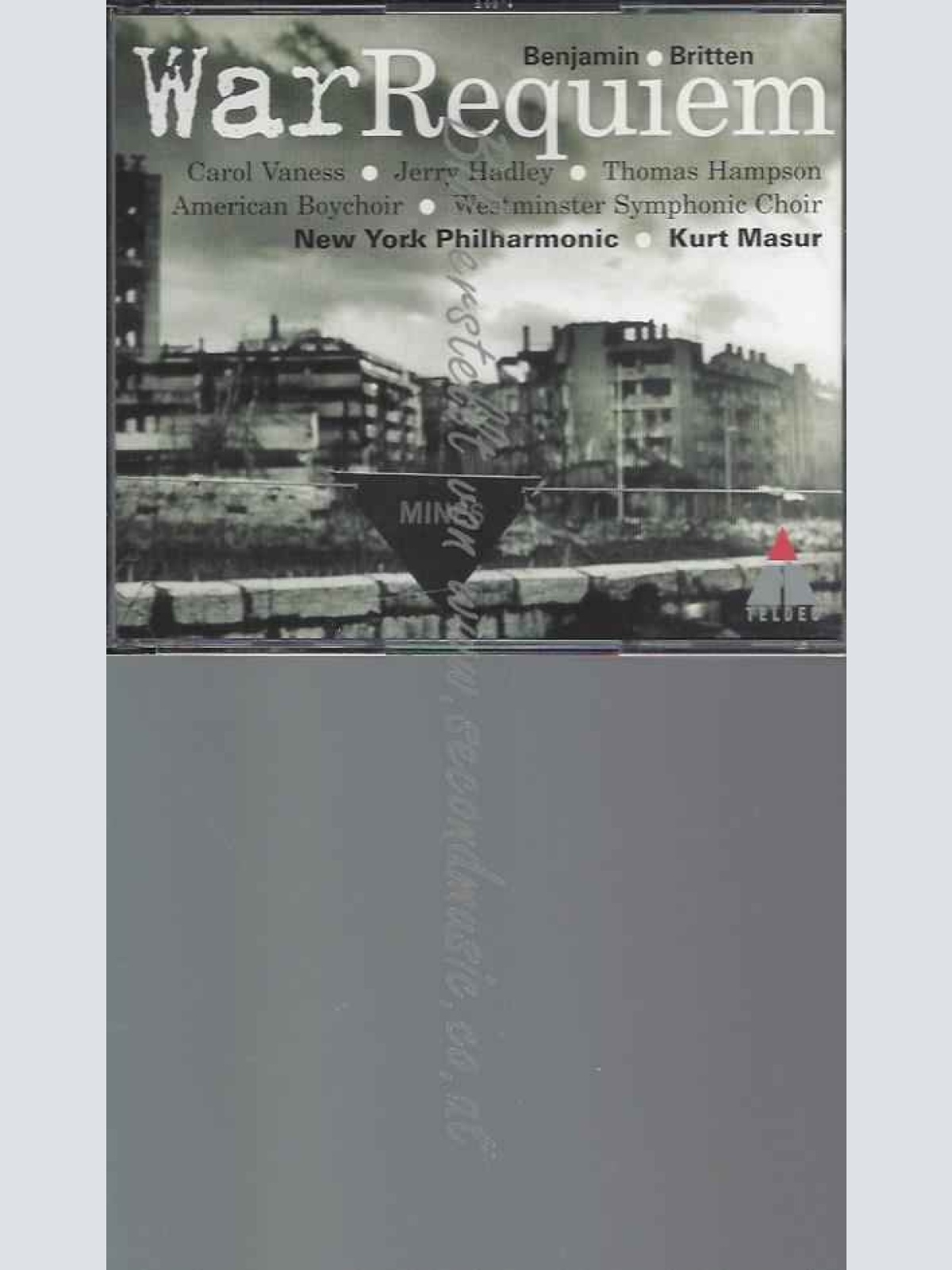 CD--VANESS, HAMPSON, ET AL.--BRITTEN: WAR REQUIEM