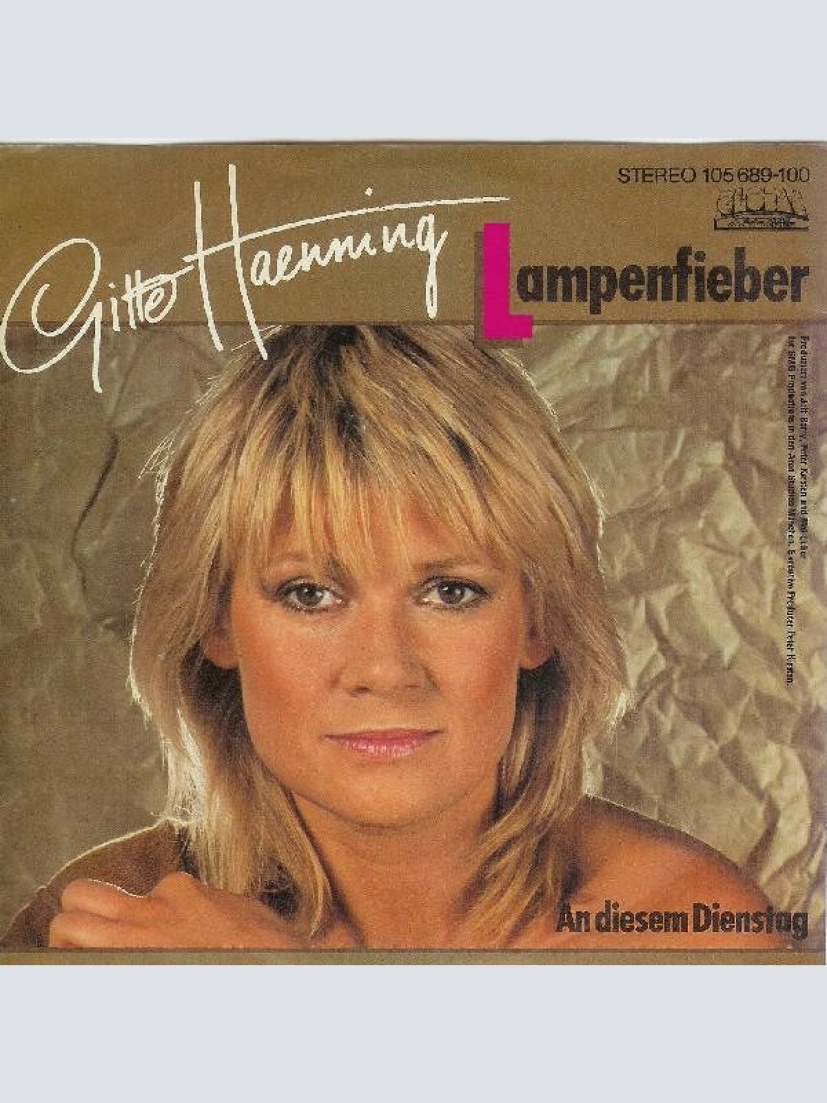 7", Single Gitte Haenning* - Lampenfieber