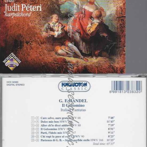 CD--KORONDI,ANNA UND HÄNDEL,GEORG FRIEDRICH--IL GELSOMINO