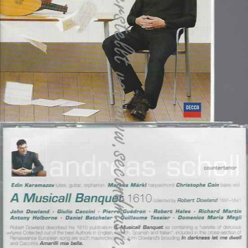 CD--SCHOLL,ANDREAS UND DOWLAND,JOHN--A MUSICALL BANQUET