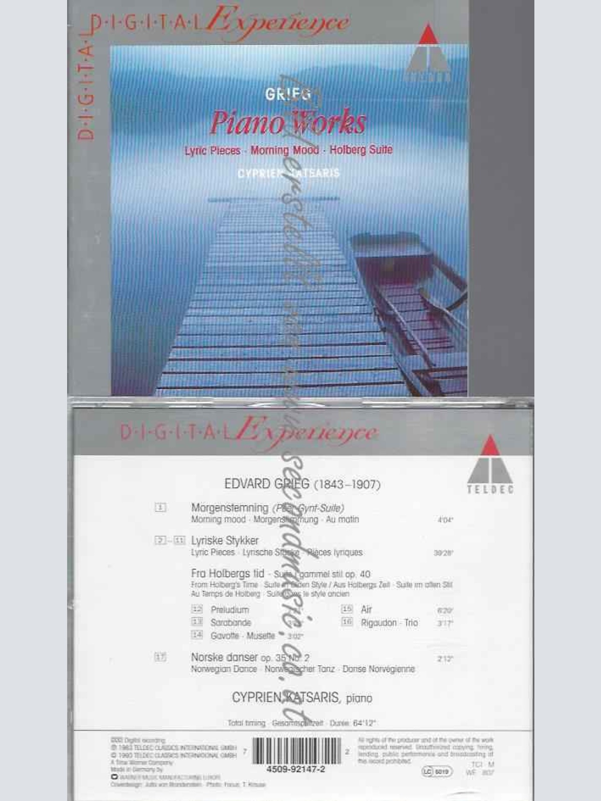 CD--KATSARIS,CYPRIEN UND GRIEG,EDVARD--KLAVIERWERKE