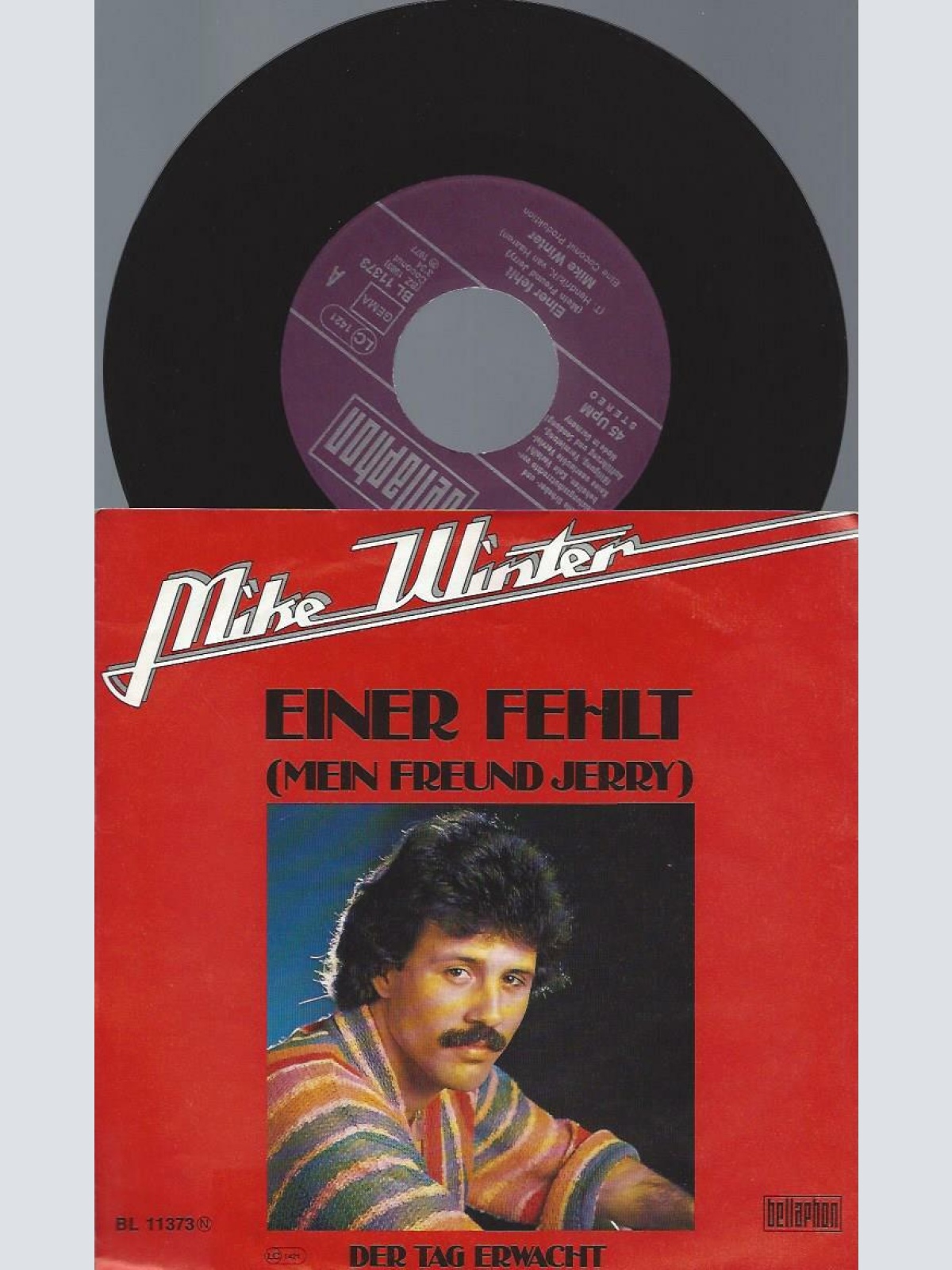7"   Mike Winter – Einer Fehlt (Mein Freund Jerry)