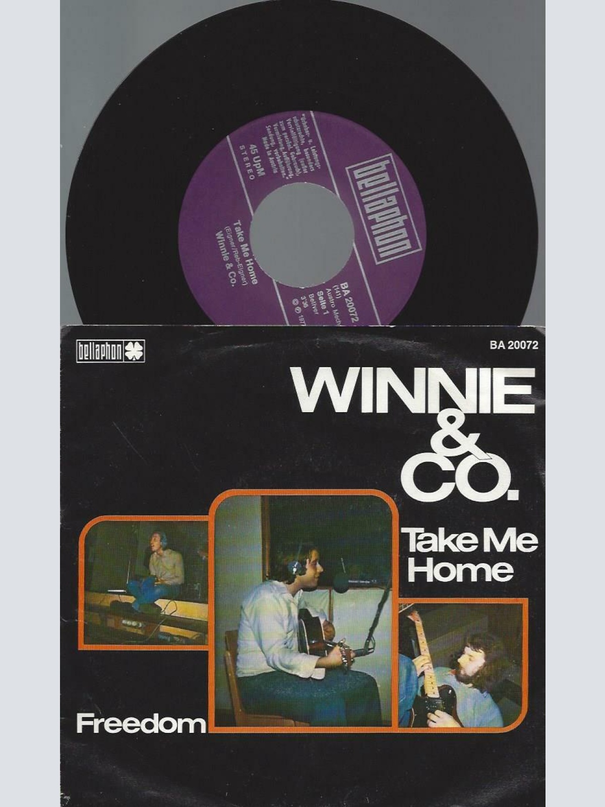7"    Winnie & Co. – Take Me Home / Freedom