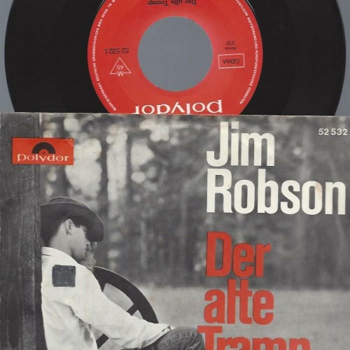 7"   Jim Robson  Der Alte Tramp