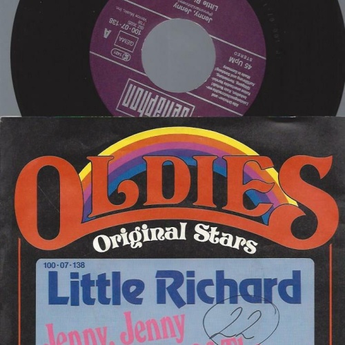 7"   Little Richard  Jenny, Jenny / By The Light Of The Silvery Moon