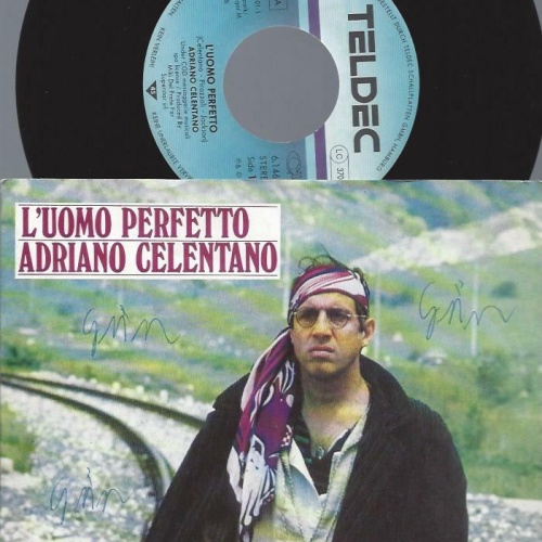 7"   Adriano Celentano  L'Uomo Perfetto