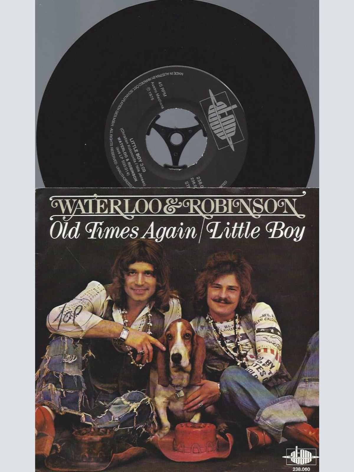 7"   Waterloo & Robinson – Old Times Again