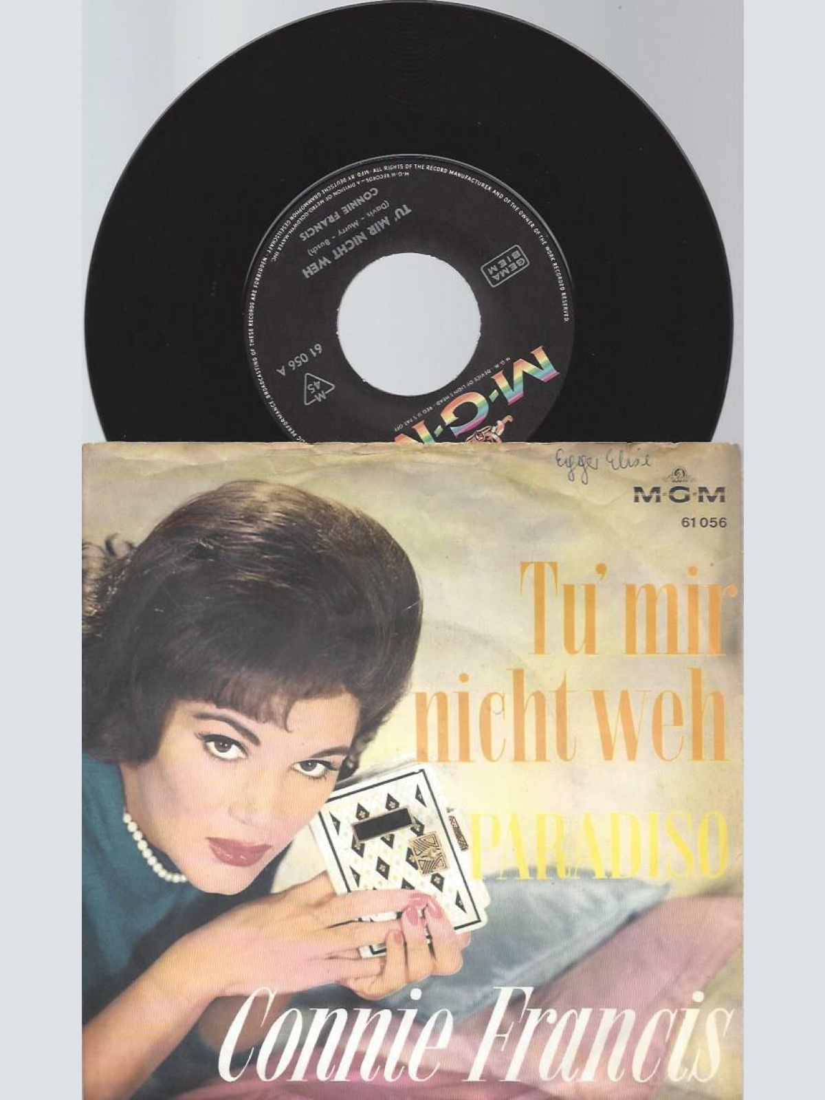 7"  Connie Francis  Tu' Mir Nicht Weh