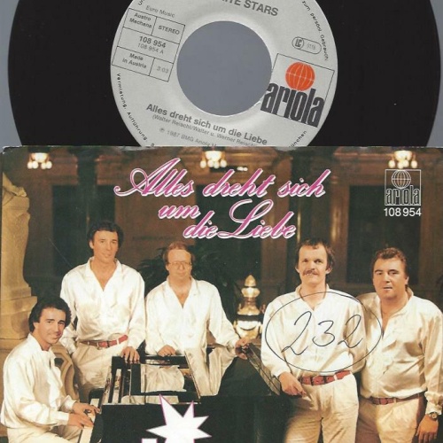 7"  White Stars //  Alles dreht sich um Liebe