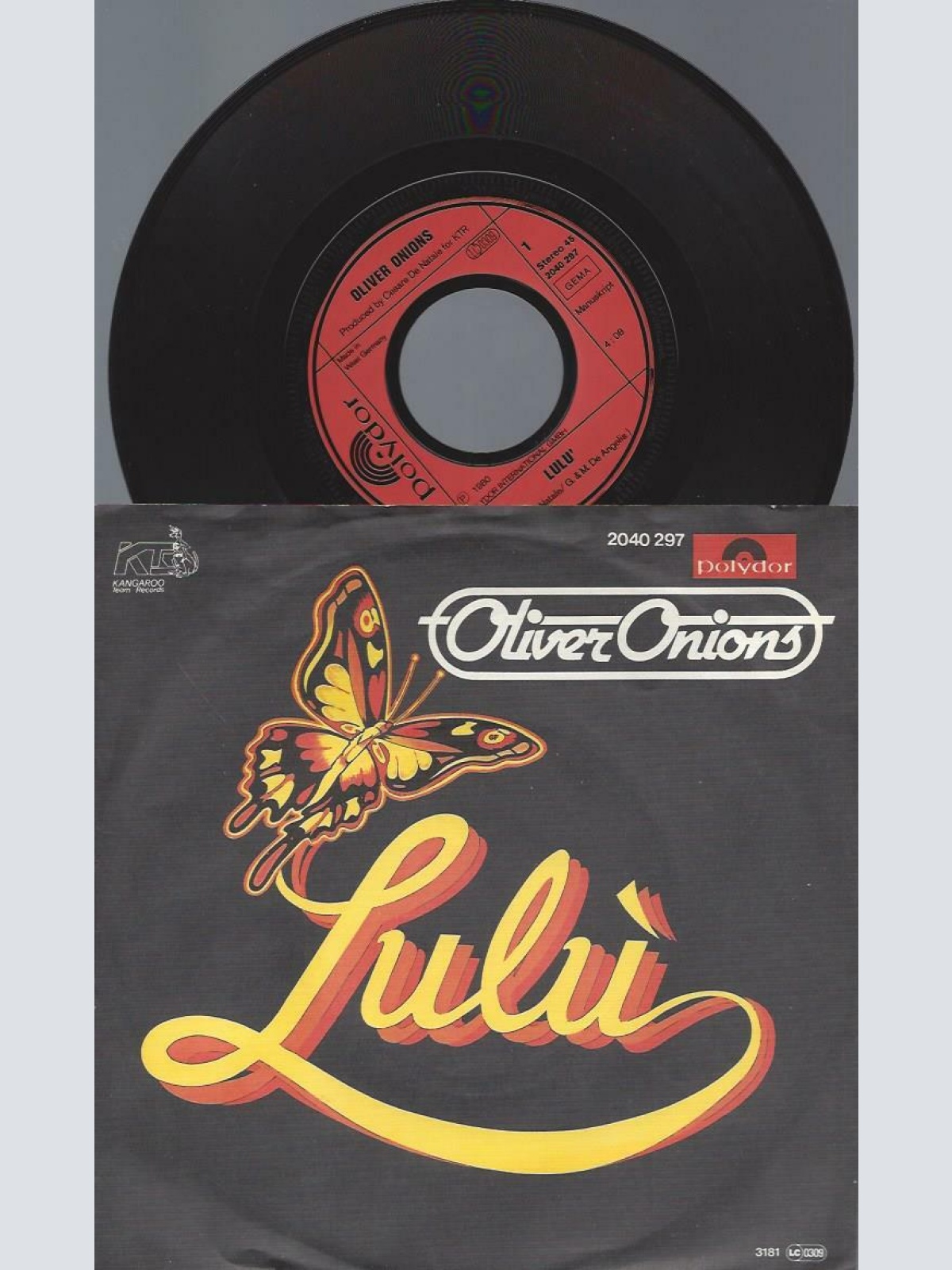 7"    Oliver Onions – Lulu' / DE