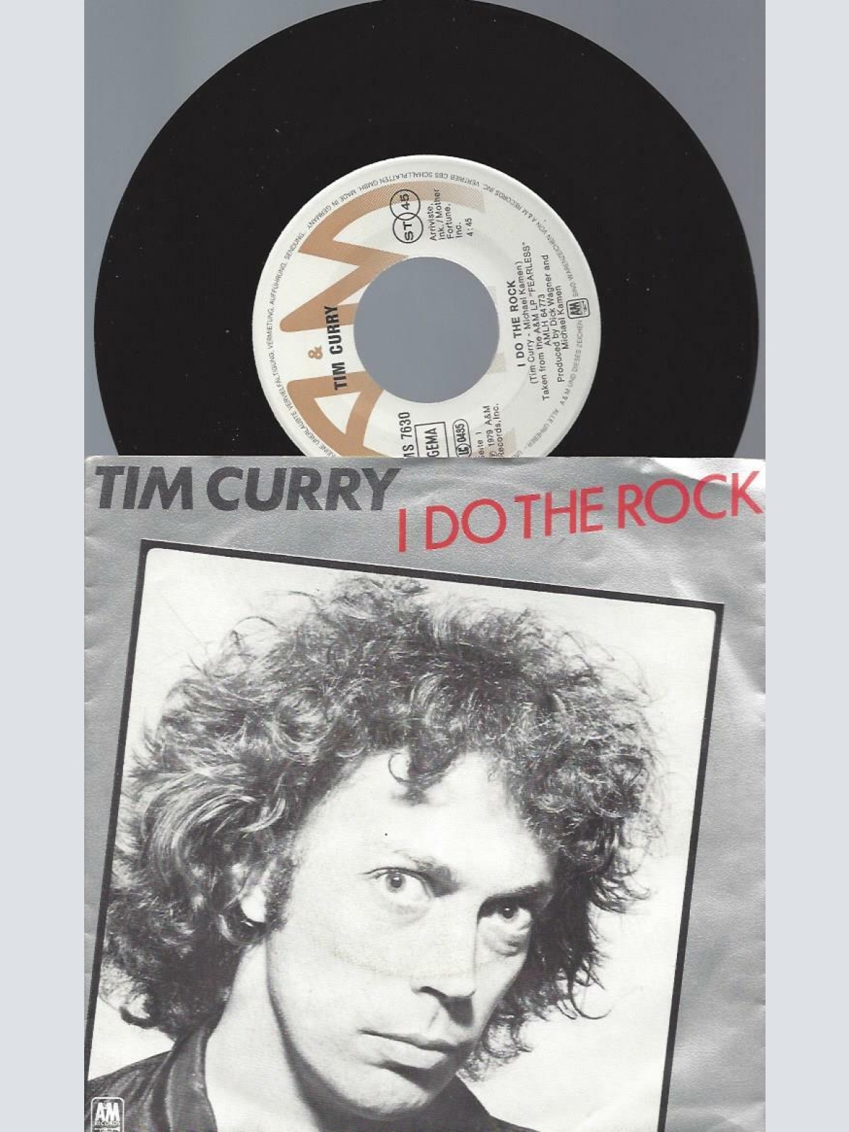 7"   Tim Curry – I Do The Rock
