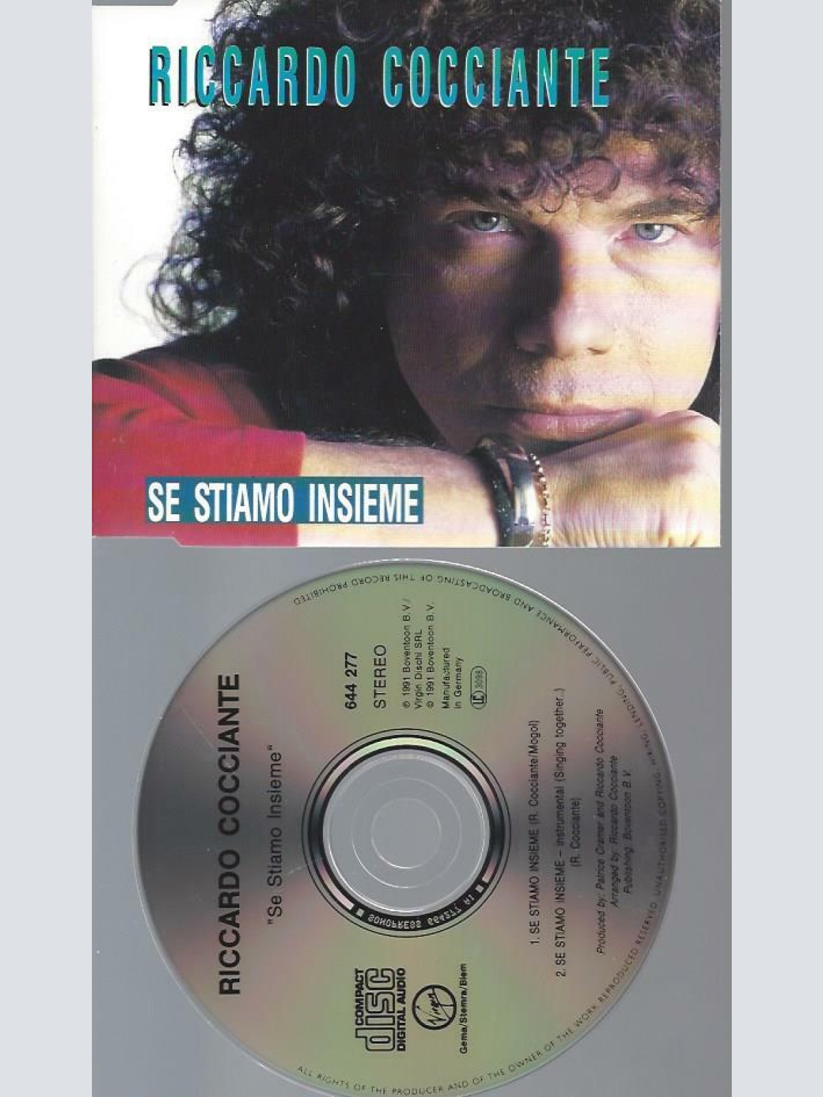 CD--  Riccardo Cocciante  Se Stiamo Insieme