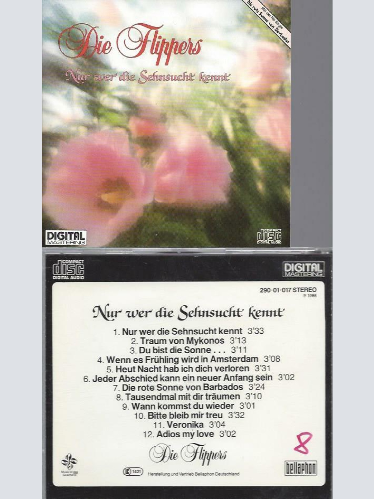 CD--Die Flippers / Nur wer die Liebe kennt