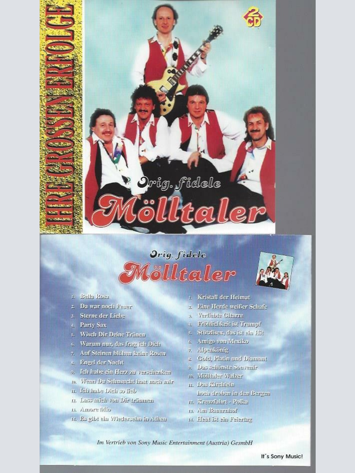 CD-- Orig fidele Mölltaler /   Ihre Grossen Erfolge