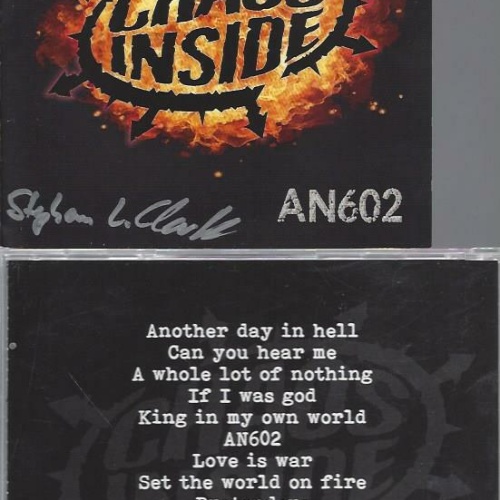 CD-- Chaos Inside  AN602    // Signed