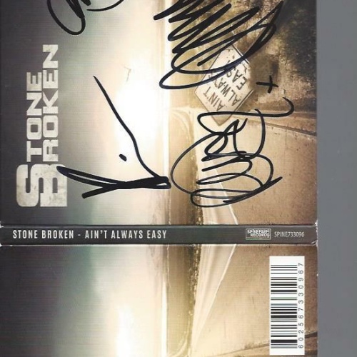 CD-- Stone Broken – Ain't Always Easy     // Signed