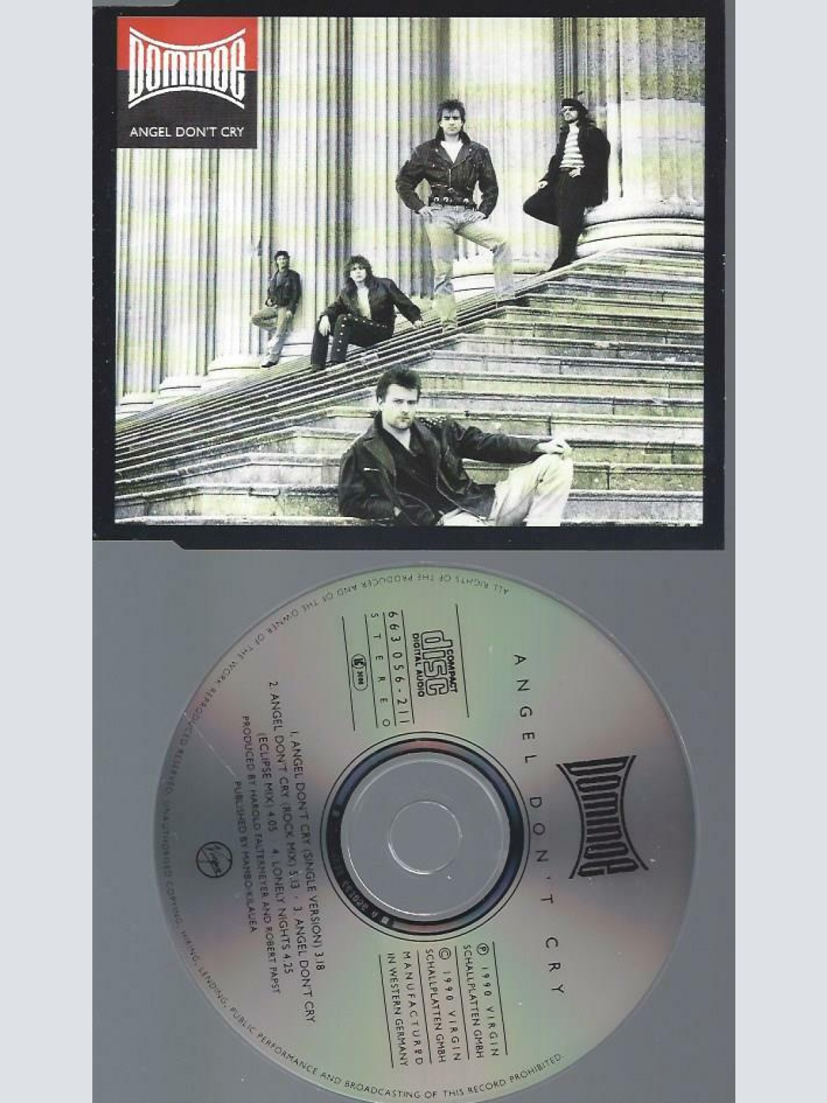 CD-- Dominoe ? Angel Don't Cry